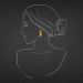 Classical Grandeur Gold Earrings