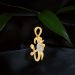 Divine Glory OM and Shiv Trishul Diamond Pendant