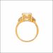 Sparkling Elegance Gold Ring