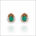 Gleaming Aura Diamond Earrings