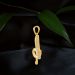 Forever Gleam Alphabet A Diamond Pendant