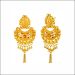 Classic Bloom Gold Earrings