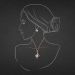 Charismatic Allure Rose Gold Pendant Set
