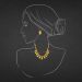 Mesmerising Elegance Gold Necklace Set