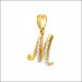 Magnificent Magic M Diamond Pendant