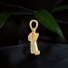 Enthralling Alphabet K Diamond Pendant