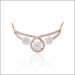 Forever Elegance Diamond Mangalsutra Locket