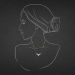 Forever Elegance Diamond Mangalsutra Locket