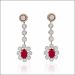 Dazzling Spark Diamond Earrings