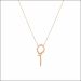 Crescent Moon Silver Chain Set