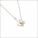 Fluttering Butterfly Rose Gold Chain