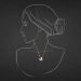 Fluttering Butterfly Rose Gold Chain