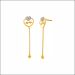Delicate Elegance Gold Earrings