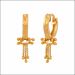 Heritage Rajkot Style Gold Earrings
