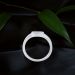Bold Crest Silver Ring