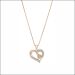 Delightful Hearts Diamond Pendant