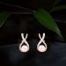 Modern Delight Rose Gold Earrings