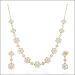 Graceful Blossom Diamond Necklace Set