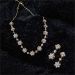 Graceful Blossom Diamond Necklace Set
