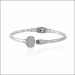 Artisanal Grace Sterling Silver Bracelet