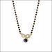 Graceful Infinity Diamond Mangalsutra Locket