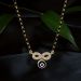 Graceful Infinity Diamond Mangalsutra Locket