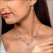 Floral Blossoms Diamond Necklace Set
