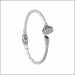 Artisanal Grace Sterling Silver Bracelet