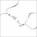 Graceful Sparkle Adjustable Silver Anklet