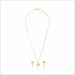 Loving Heart Gold Chain Set