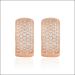 Vintage Charm Silver Stud Earrings