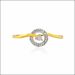Sparkling Heart Diamond Ring