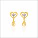 Loving Heart Gold Chain Set