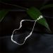 Lustrous Elegance Adjustable Silver Anklet