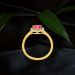 Charming Heart Motif Diamond Ring