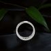 Stately Signature Silver Band