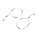 Sleek Radiance Adjustable Silver Anklet