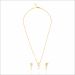 Sophisticated Charm Gold Chain Set
