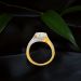 Radiant Flow Solitaire Diamond Ring