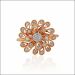 Blooming Floral Design Diamond Ring