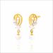 Sparkling Radiance Gold Earrings