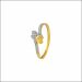 Cherished Heart Motif Diamond Ring