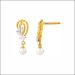 Sparkling Radiance Gold Earrings