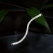 Contemporary Style Silver Link Bracelet