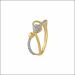 Ethereal Entwined Hearts Diamond Ring