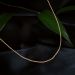 Subtle Glow Sterling Silver Rose Chain