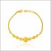 Florid Bloom Yellow Gold Bracelet