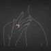 Brilliant V-Design Diamond Ring