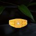 Contemporary Style Gold Ring