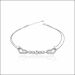 Delicate Heart design Silver Anklet